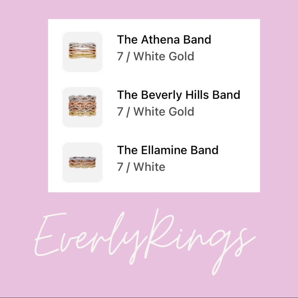 EVERLY RINGS BUNDLE - 7